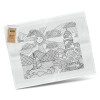 Cotton Colouring Tea Towels